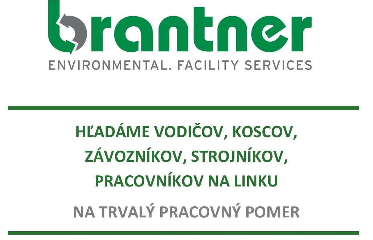 Hľadáme vodičov, koscov, závozníkov, strojníkov, pracovníkov na linku na trvalý pracovný pomer