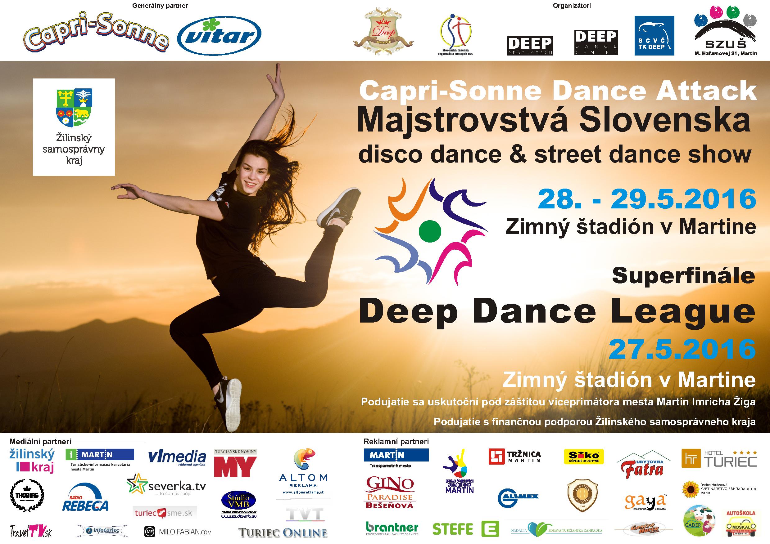 Capri-Sonne Dance Attack – Majstrovstvá Slovenska disco dance & street dance show