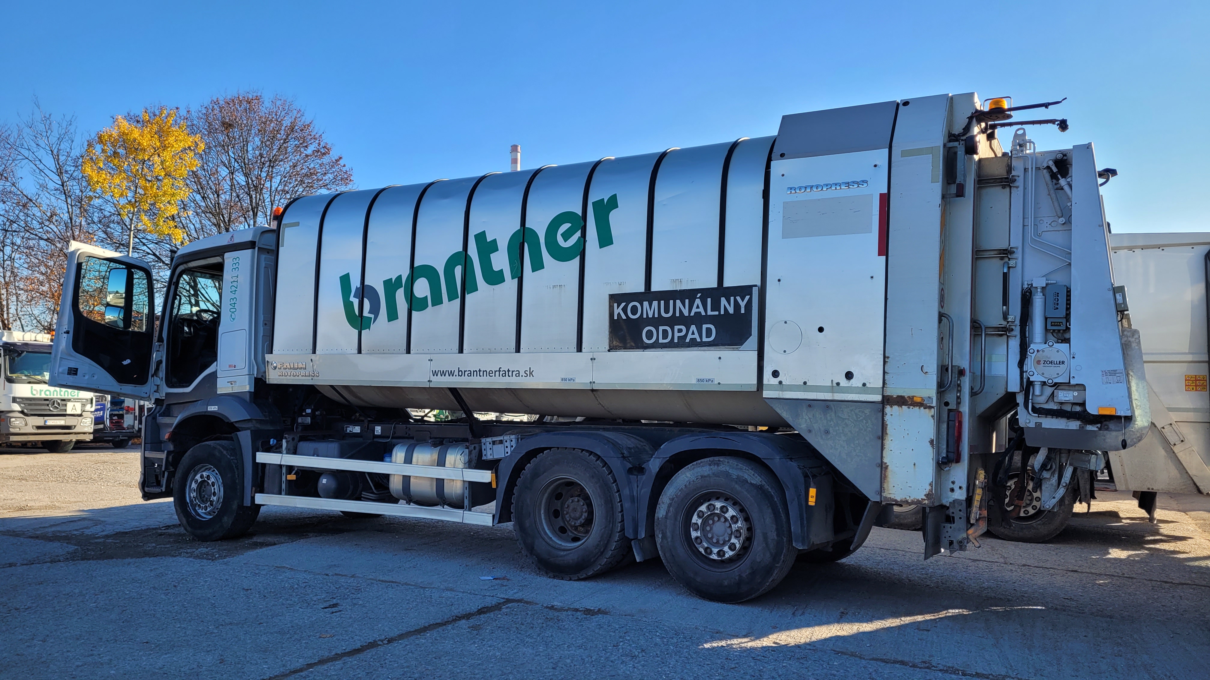 Vývoz odpadu a zberný dvor 1. máj