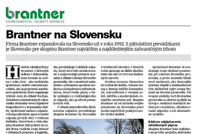 Brantner na Slovensku